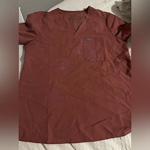 FIGS. Catarina scrub top. Size M. Mauve.